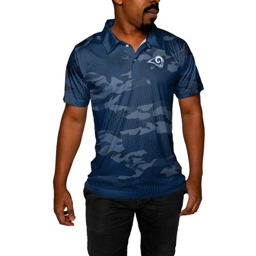 Los Angeles Rams Nfl Mens Printed Camo Polo Shirt 3d All Over Print Shirt All Over Print Shirt 3d T-shirt