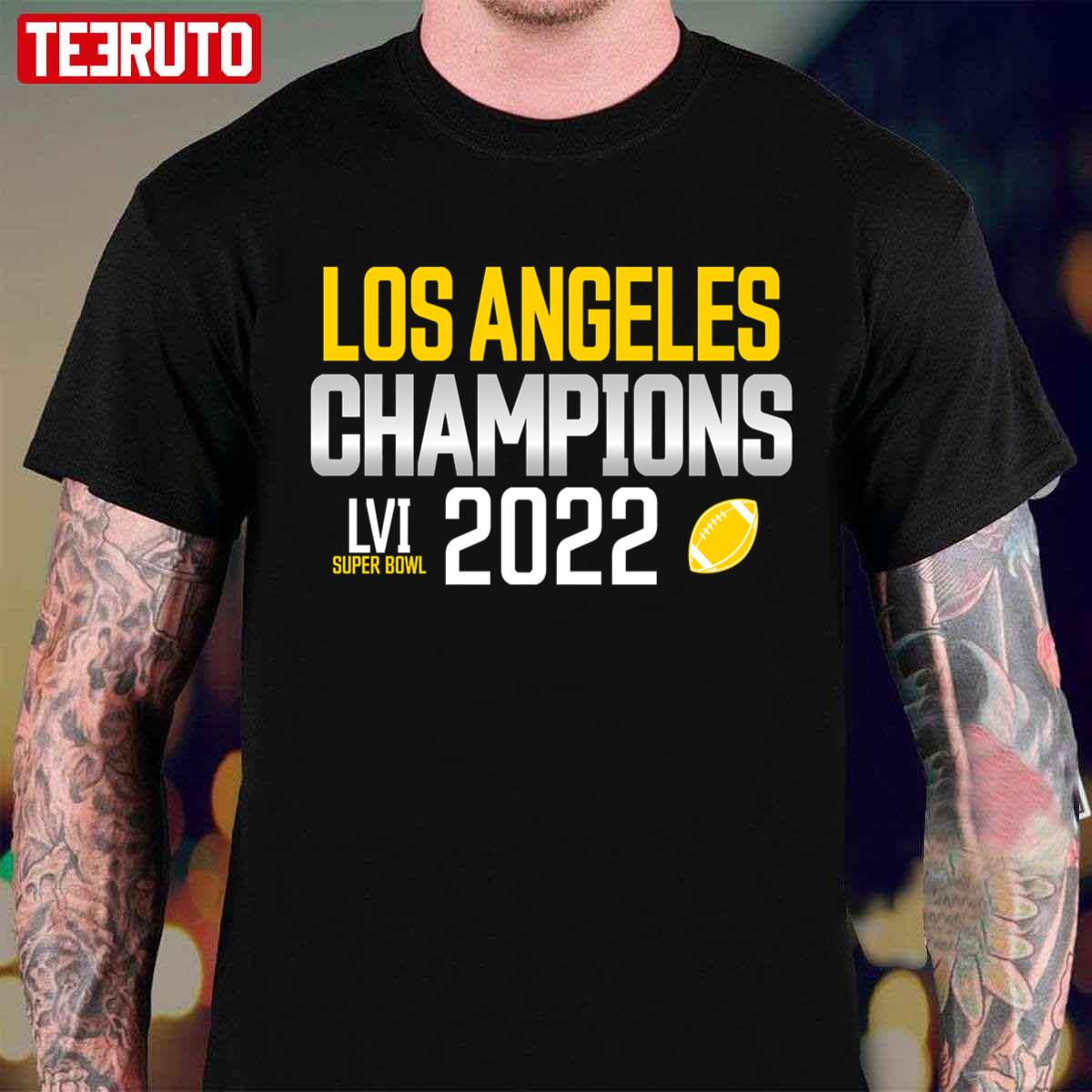 La Rams Super Bowl Championship Unisex T-Shirt - Teeruto