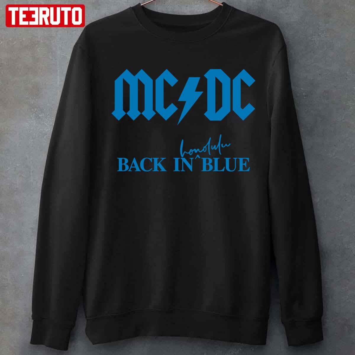 mc dc lions shirt