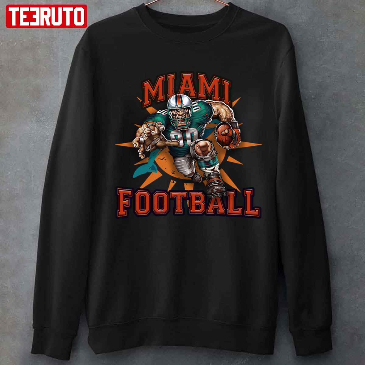 Miami Football Artwork Unisex Sweatshirt