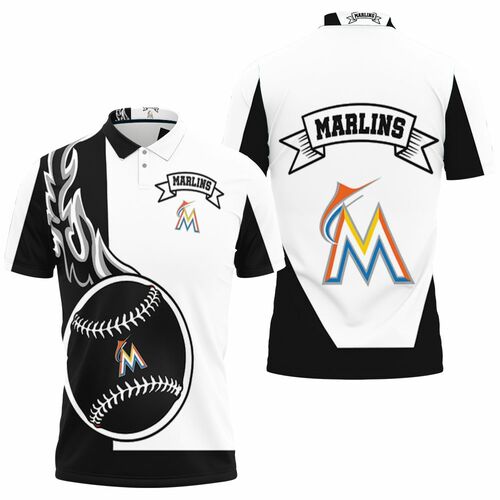 Miami Marlins 3d Polo Shirt Model A31990 All Over Print Shirt 3d T-shirt