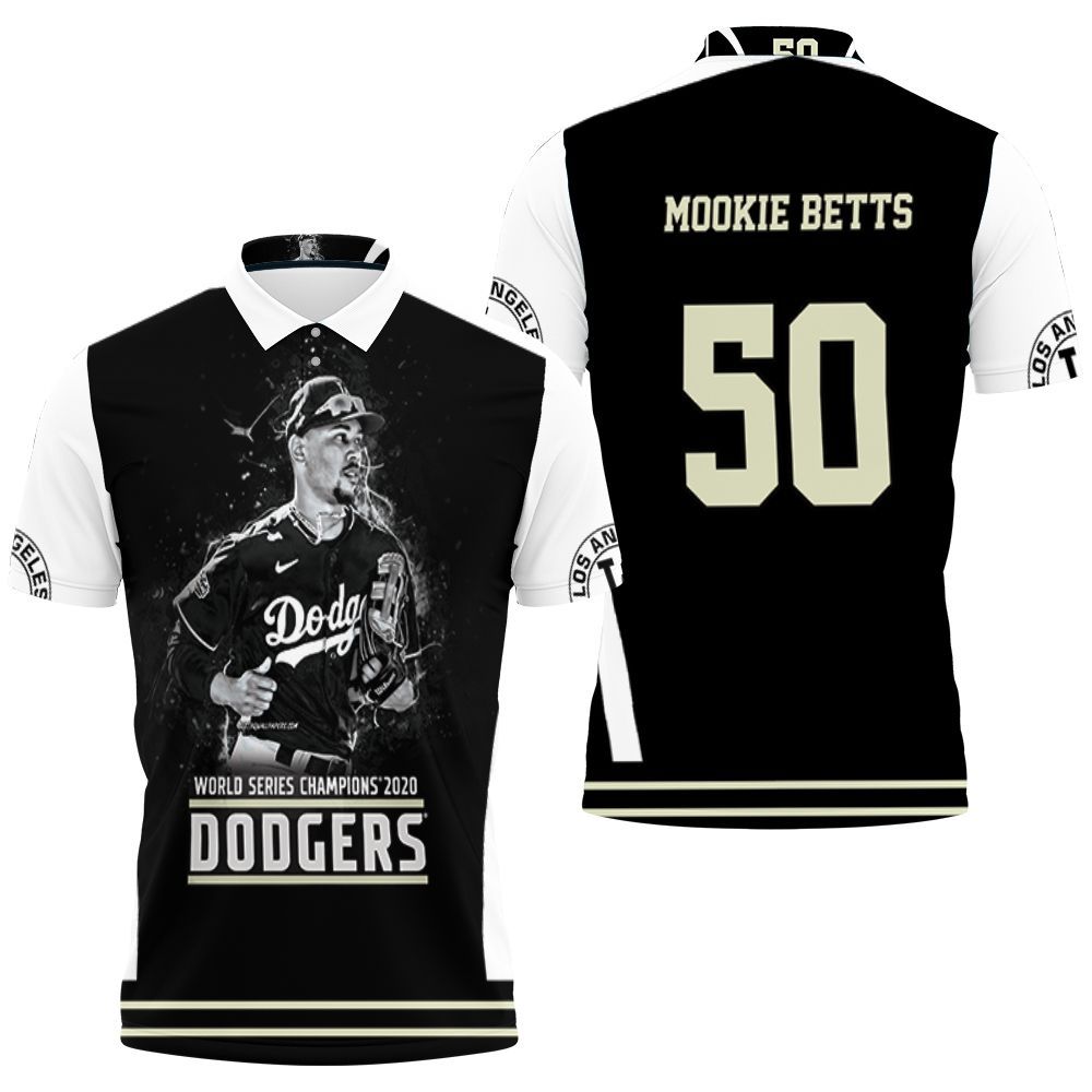 Mookie Betts La Dodgers Polo Shirt All Over Print Shirt 3d T-shirt