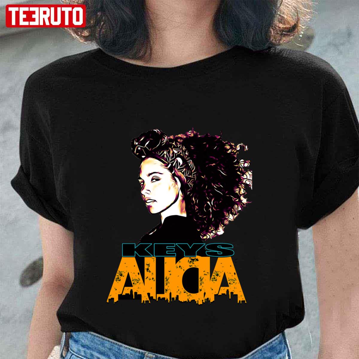 My Curly Hair Inspiration Alicia Keys Unisex Sweatshirt