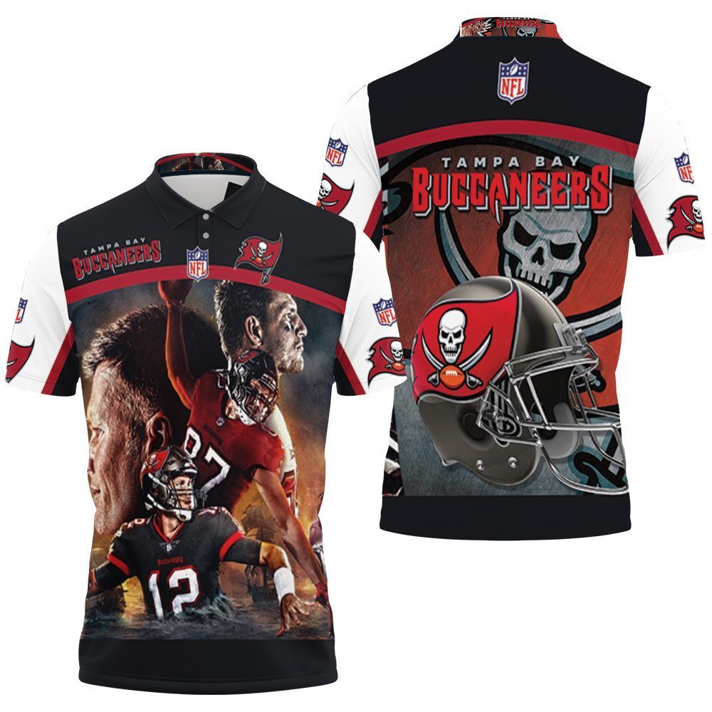 National Football League Tampa Bay Buccaneers Super Bowl 2021 Nfc South Divison Champions 3d Polo Shirt Jersey All Over Print Shirt 3d T-shirt