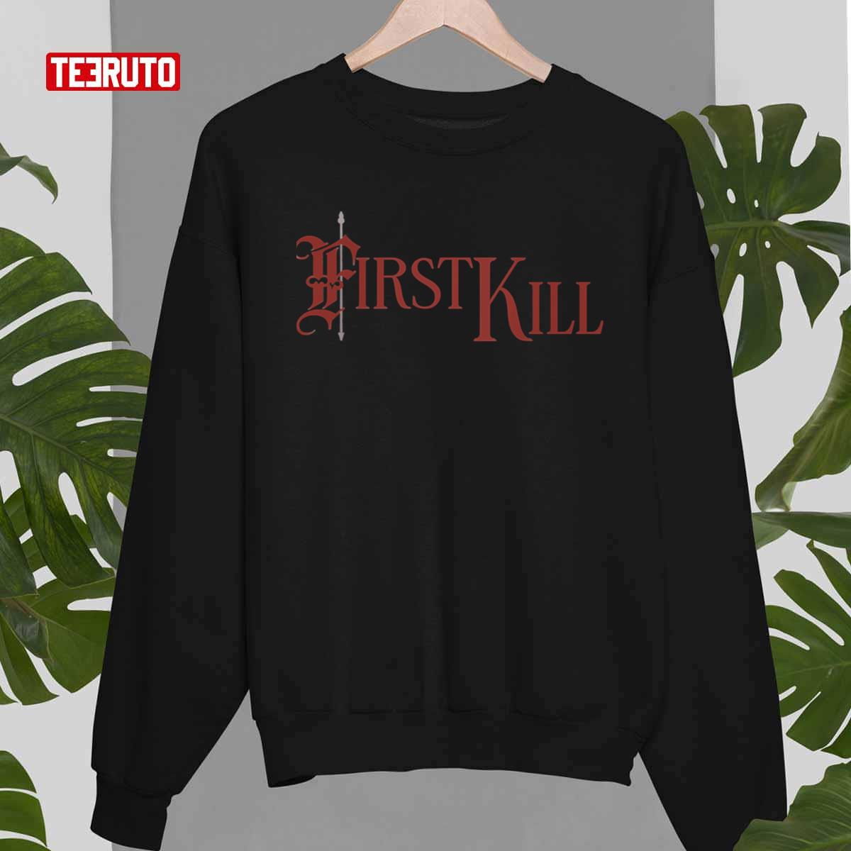 Netflix Logo First Kill Vintage Retro Unisex Sweatshirt