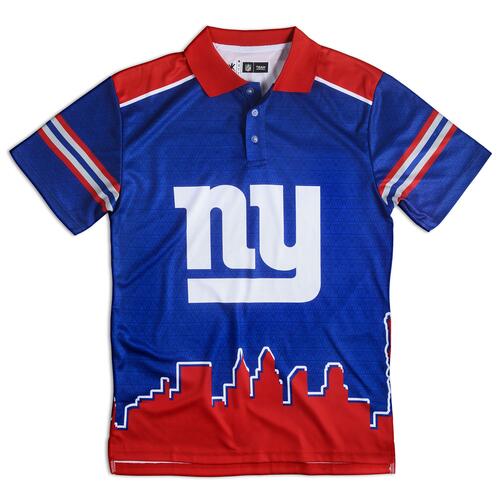 New York Giants Nfl Thematic Polyester Polo Shirt 3d All Over Print Shirt All Over Print Shirt 3d T-shirt