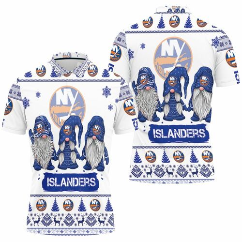 New York Islanders Christmas Gnomes Ugly Sweatshirt Christmas 3d Polo Shirt Model A31439 All Over Print Shirt 3d T-shirt