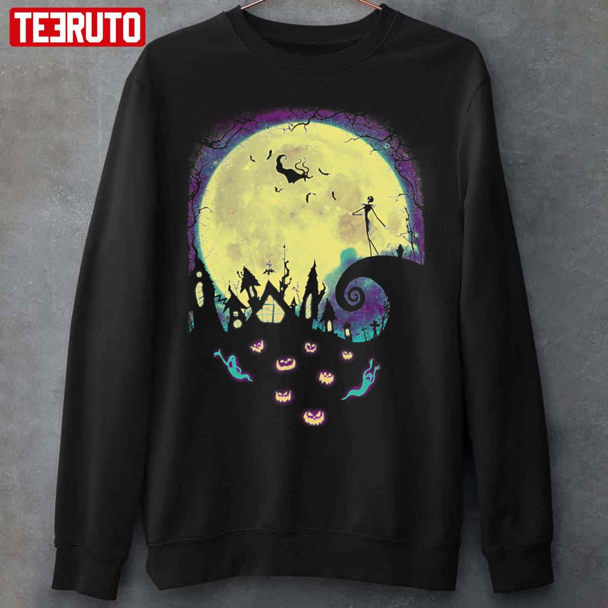 Nightmare Moon Nightmare Before Christmas Pumpkin Garden Unisex Sweatshirt