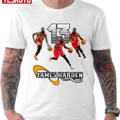 No 13 James Harden Sixers Basketball Design Unisex T-shirt