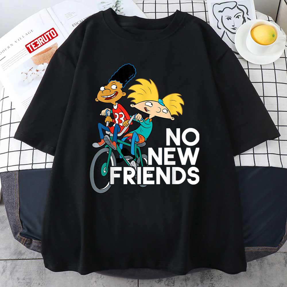 No New Friends Nickelodeon Hey Arnold Unisex Sweatshirt