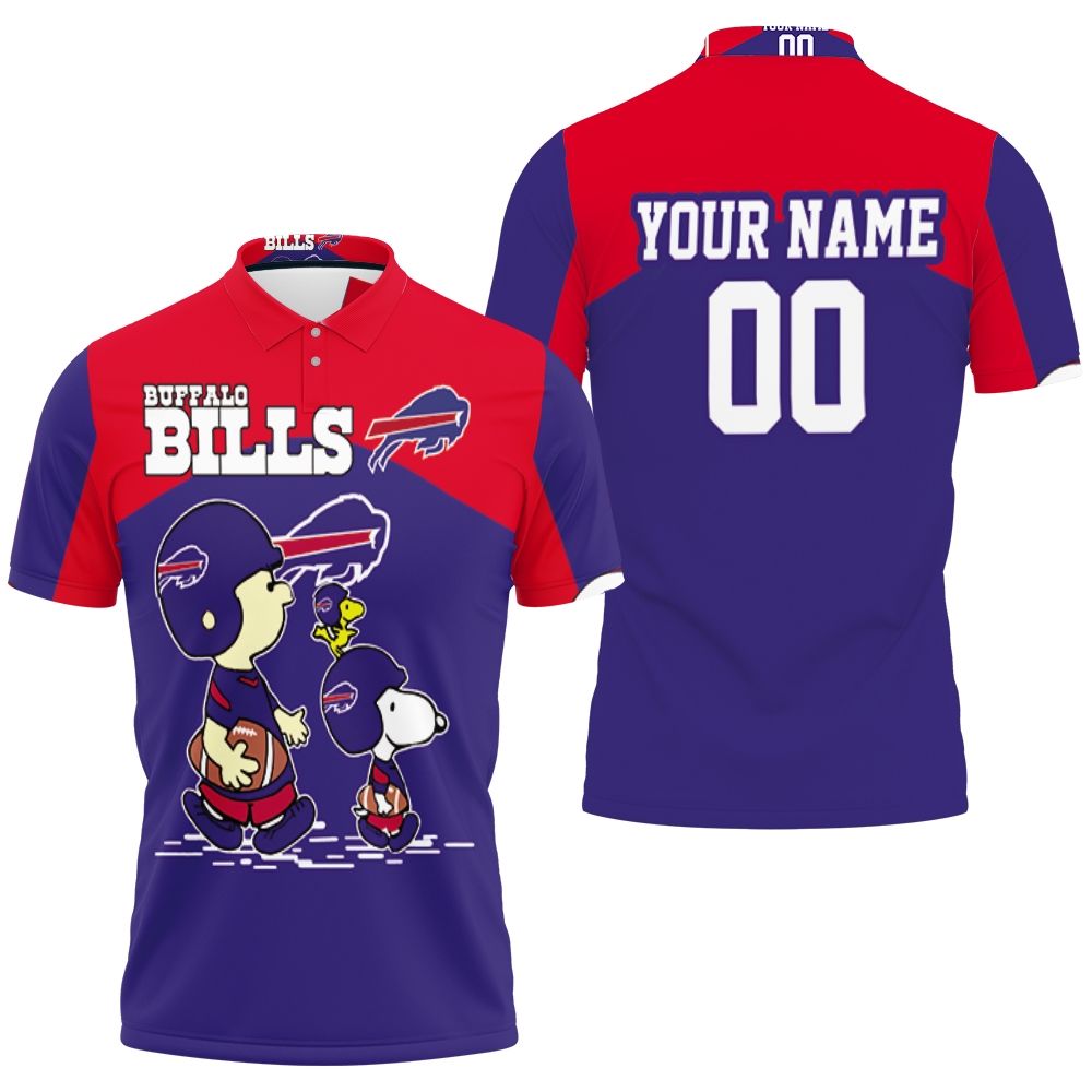 Now Any Forever Buffalo Bills Snoopy Fan 2020 Afc East Champions Personalized Polo Shirt All Over Print Shirt 3d T-shirt