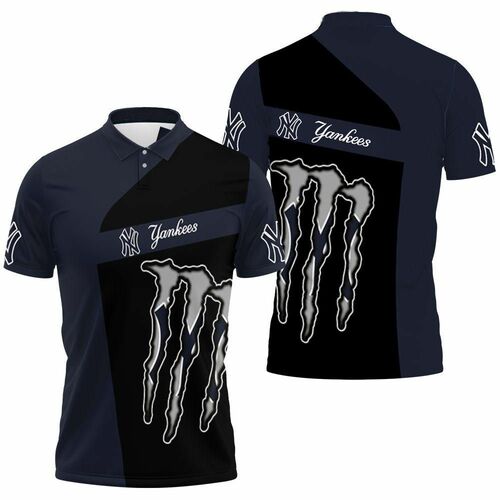 NY Monster Energy New York Yankees Polo Shirt Model A26930 All Over Print Shirt 3d T-shirt