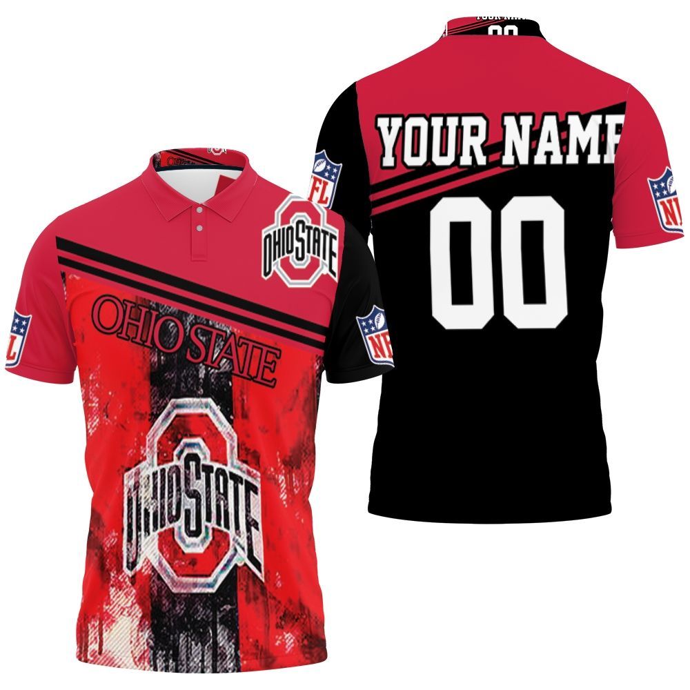 Ohio State Football Ohio State Buckeyes Legend Football Team Champions Personalized Polo Shirt All Over Print Shirt 3d T-shirt