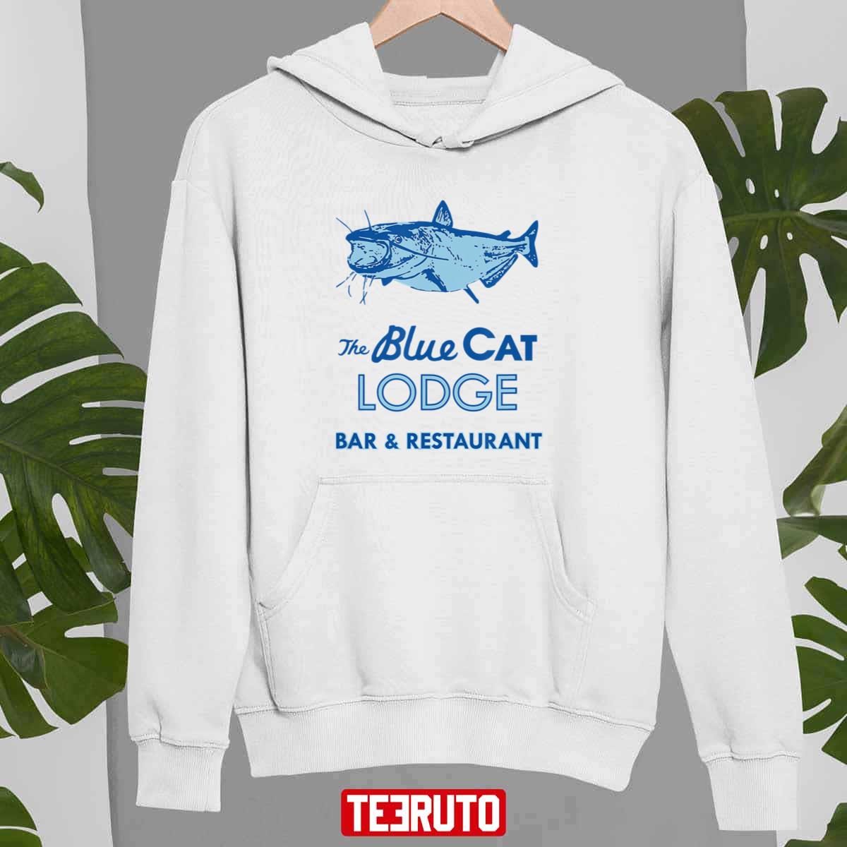 Ozark Blue Cat Lodge Lakeside View Unisex Sweatshirt