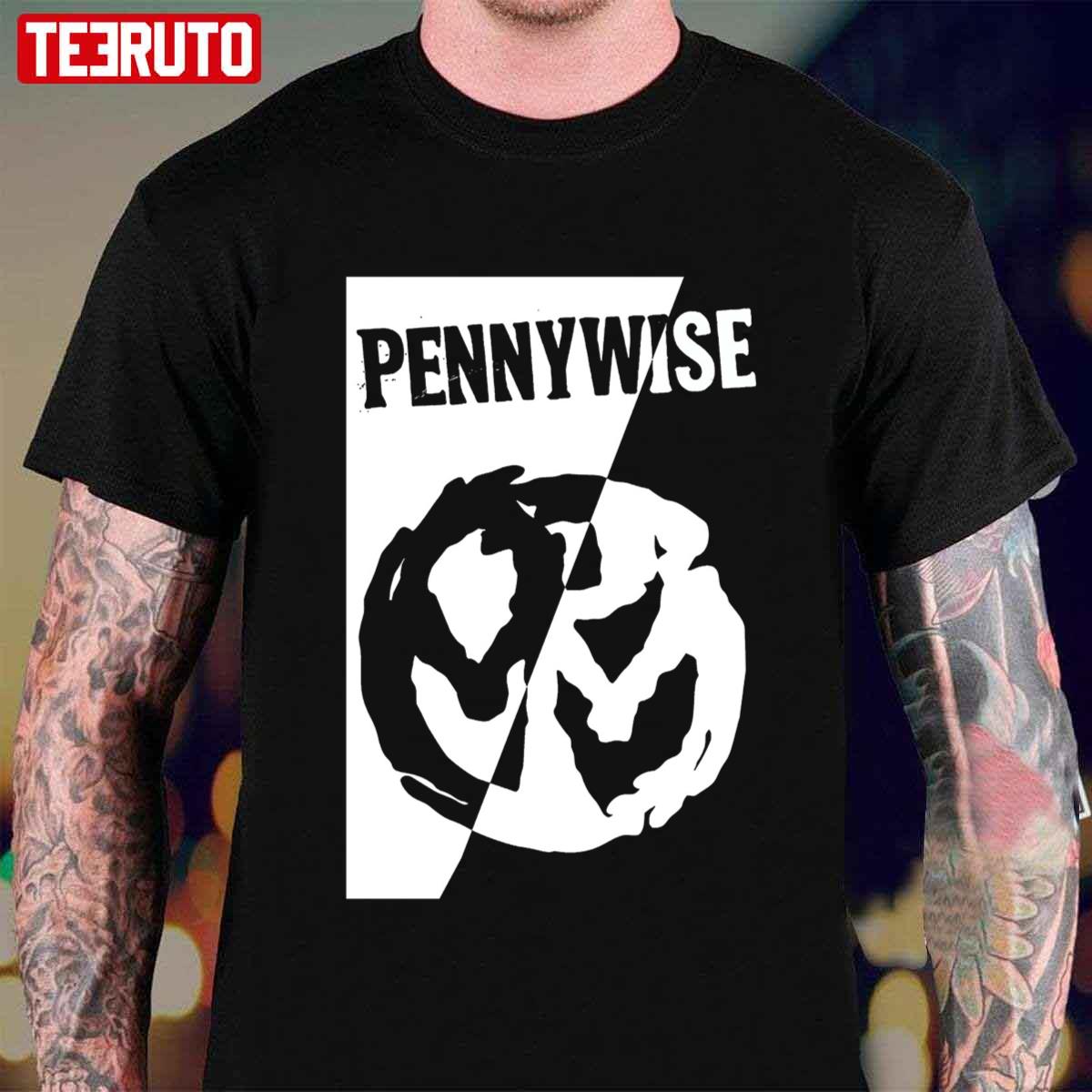 Pennywise Black N White Logo Unisex Sweatshirt