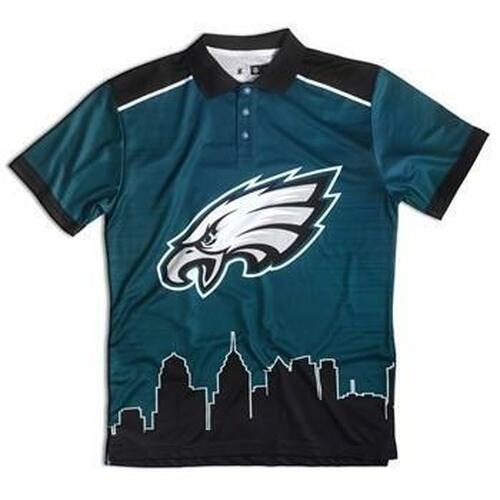 Philadelphia Eagles Thematic Polyester Polo Shirt 3d All Over Print Shirt All Over Print Shirt 3d T-shirt