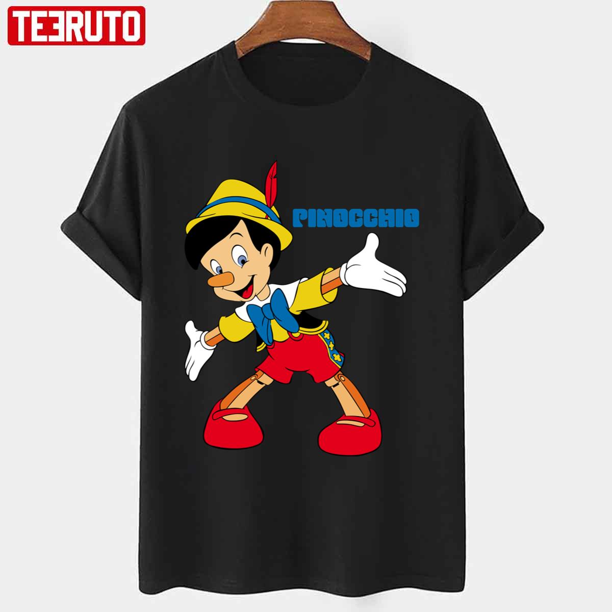 Pinocchio Cartoon Movie Funny Unisex T-shirt - Teeruto