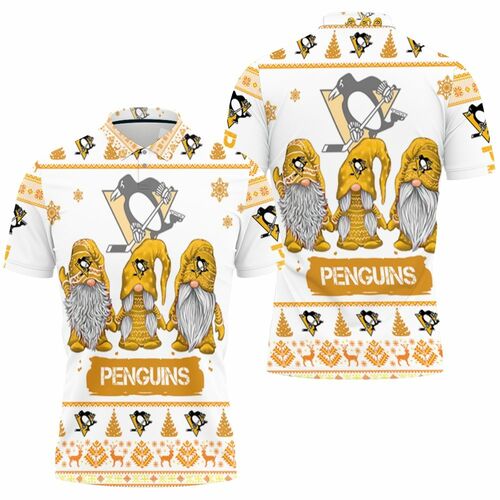 Pittsburgh Penguins Christmas Gnomes Ugly Sweatshirt Christmas 3d Polo Shirt Model A31449 All Over Print Shirt 3d T-shirt