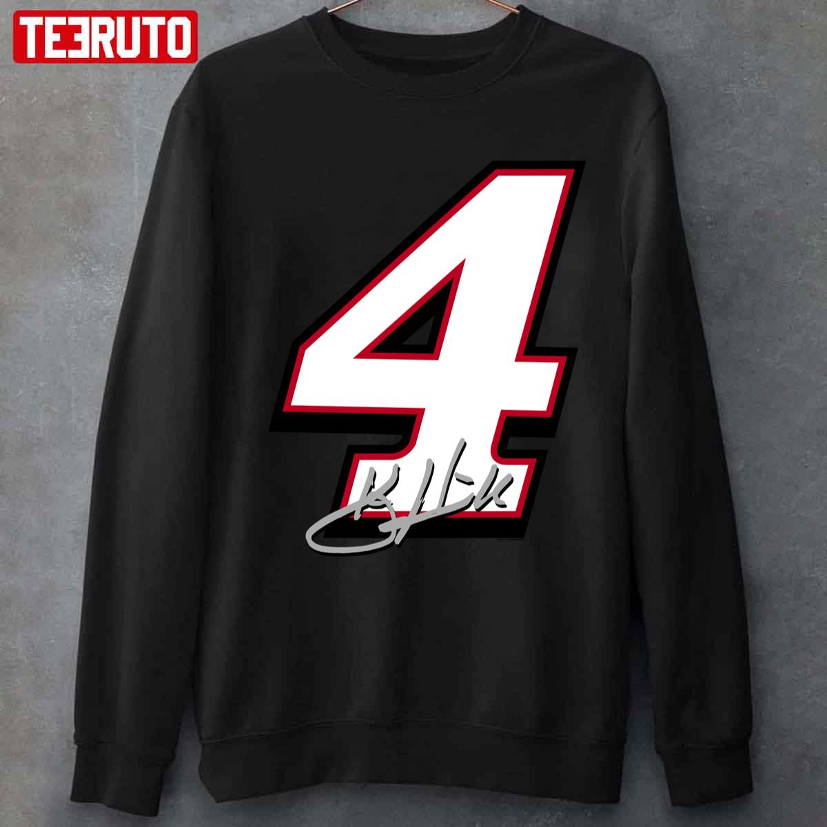 Race Car Sriver Kevin Harvick 4 Design Unisex Sweatshirt