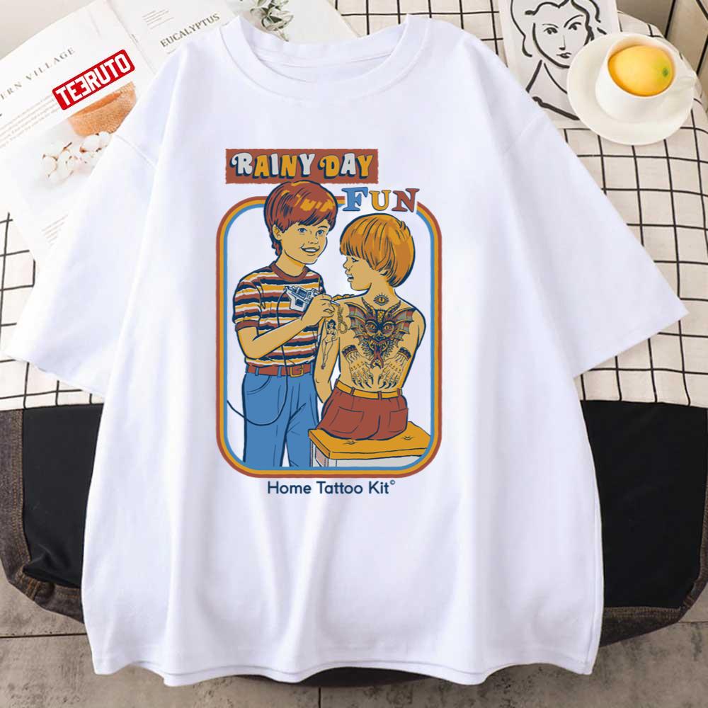 Rainy Day Fun Home Tattoo Kit Art Unisex T-shirt