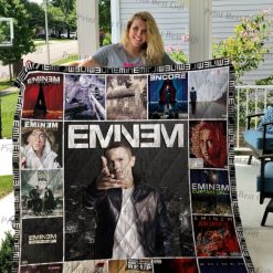 Rap Eminem Albums Co Poster Quilt Blanket