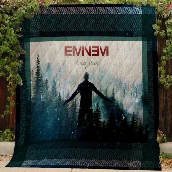 Rap God Eminem Quilt Blanket