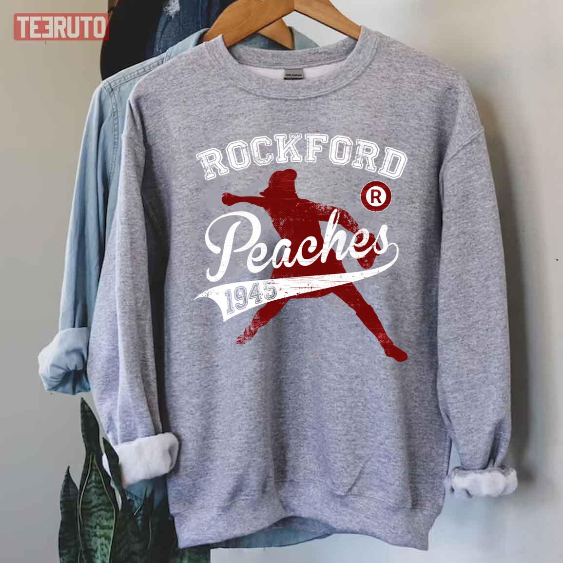 Rockford Peaches logo 2022 T-shirt, hoodie, sweater, longsleeve and V-neck  T-shirt