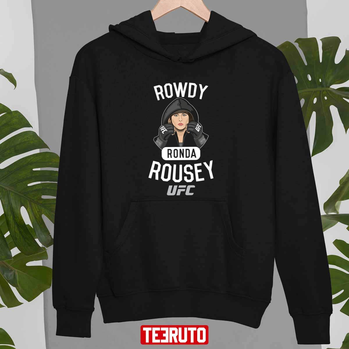 Rowdy Ronda Rousey UFC Black Unisex T-Shirt