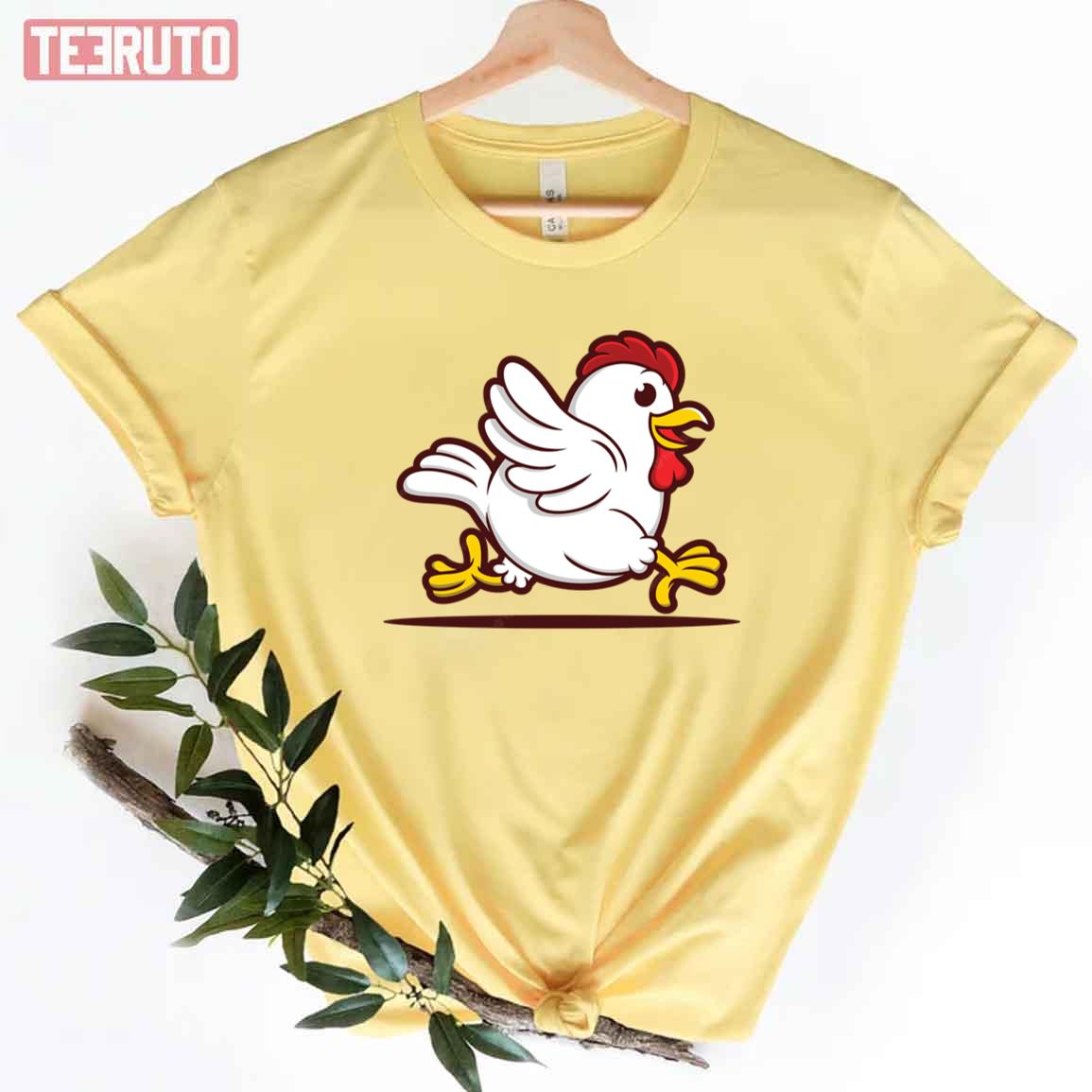 Running Chicken Meme Unisex T-Shirt