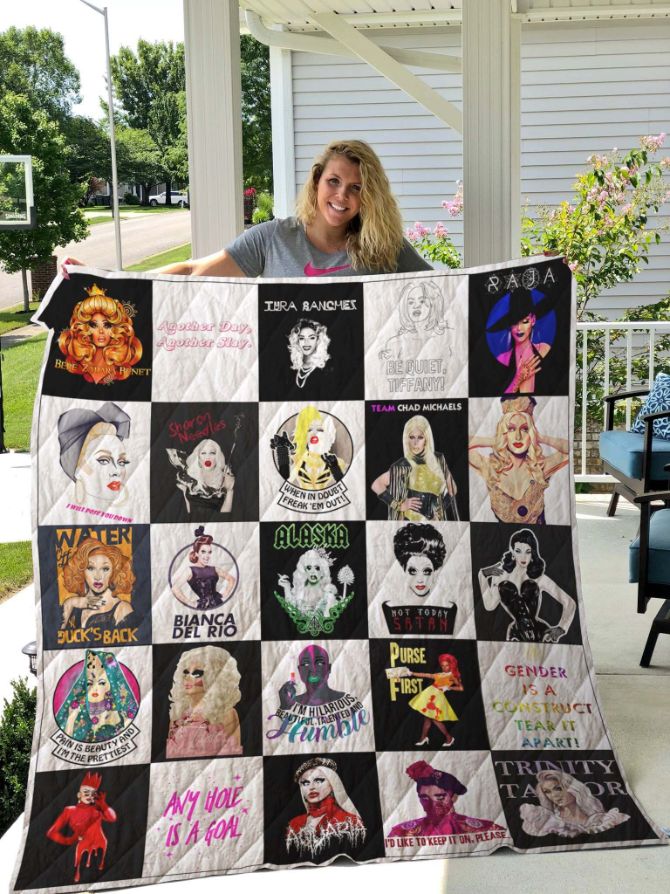 Rupaul Drag Race Quilt Blanket Teeruto
