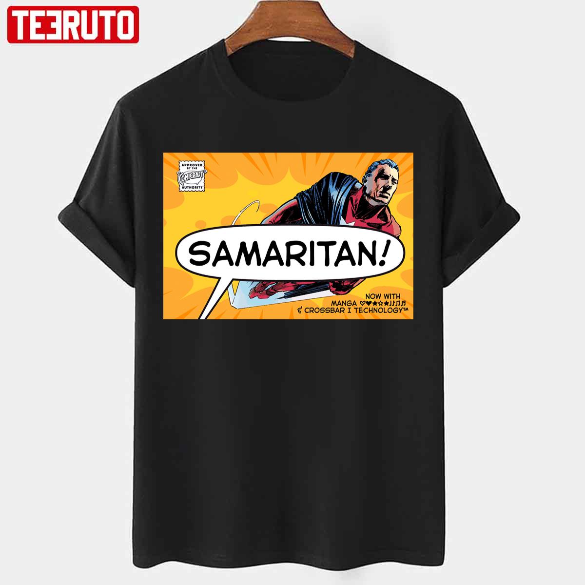 Samaritan Now With Manga Comic Art Unisex T-shirt