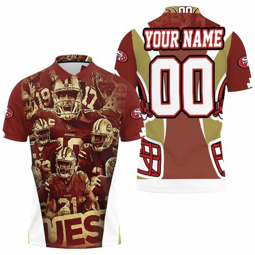 San Francisco 49ers 2021 Nfc West Division Super Bowl Personalized Polo Shirt Model A32414 All Over Print Shirt 3d T-shirt