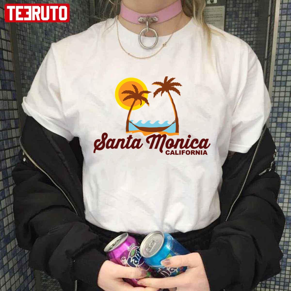 Santa Monica California Vintage Unisex T-Shirt