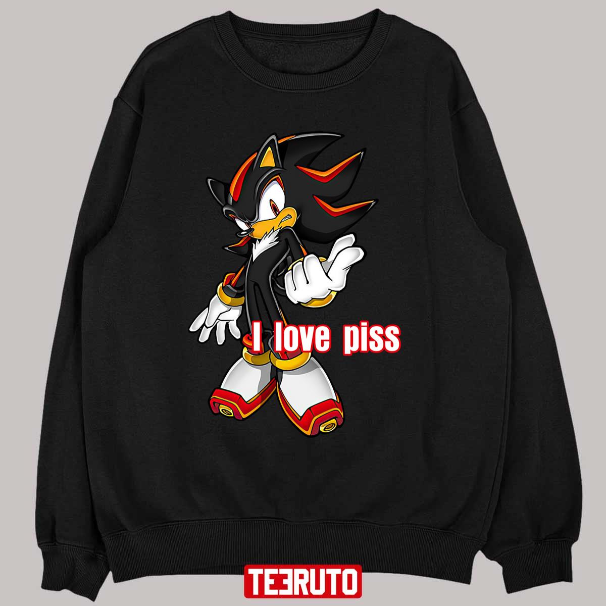 I Just Love Latinas Sonic Shadow The Hedgehog Meme Gaming Funny Unisex  T-Shirt