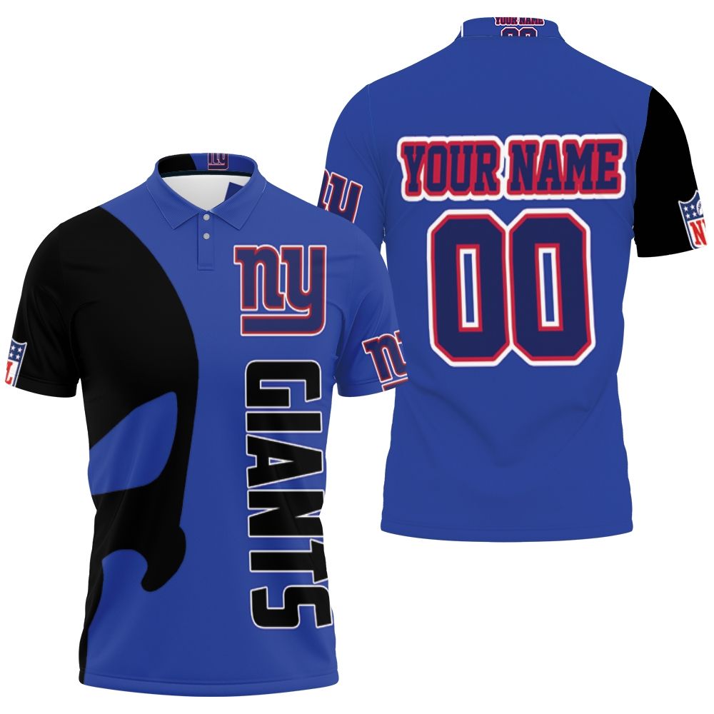 Skull New York Giants Nfl 3d Personalized Polo Shirt All Over Print Shirt 3d T-shirt