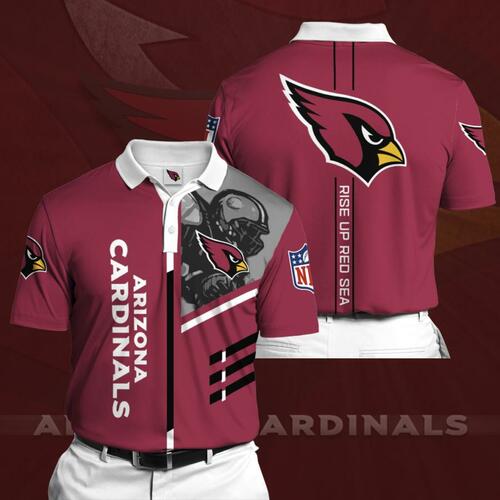 Sports American Football Nfl Arizona Cardinalspolo Shirt Shirt All Over Print Shirt 3d T-shirt