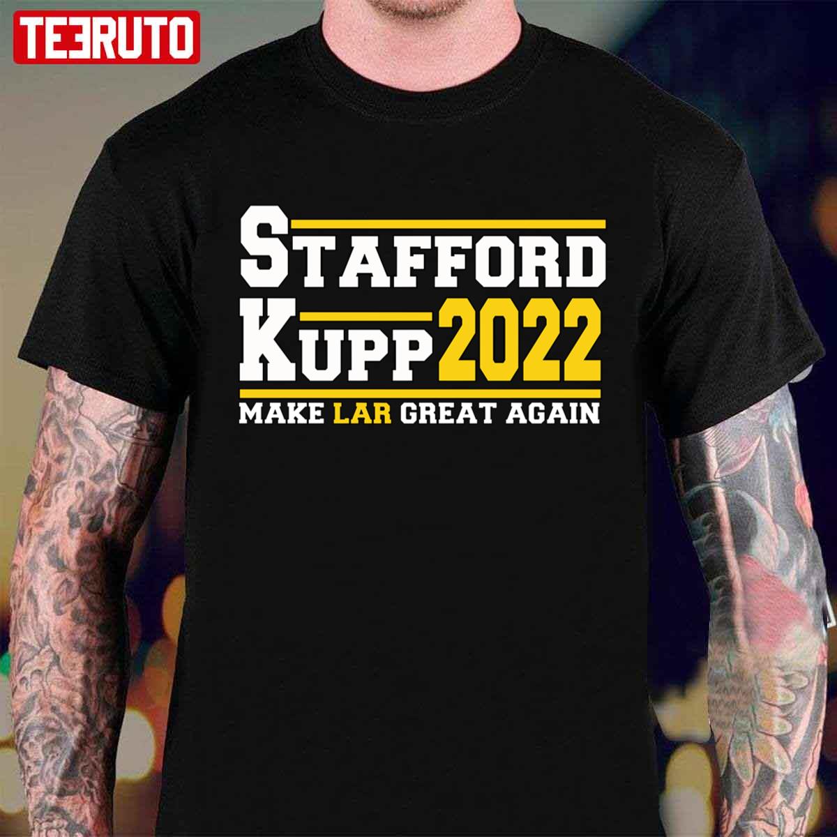 Stafford Kupp 2022 Election Football Los Angeles Unisex T-shirt