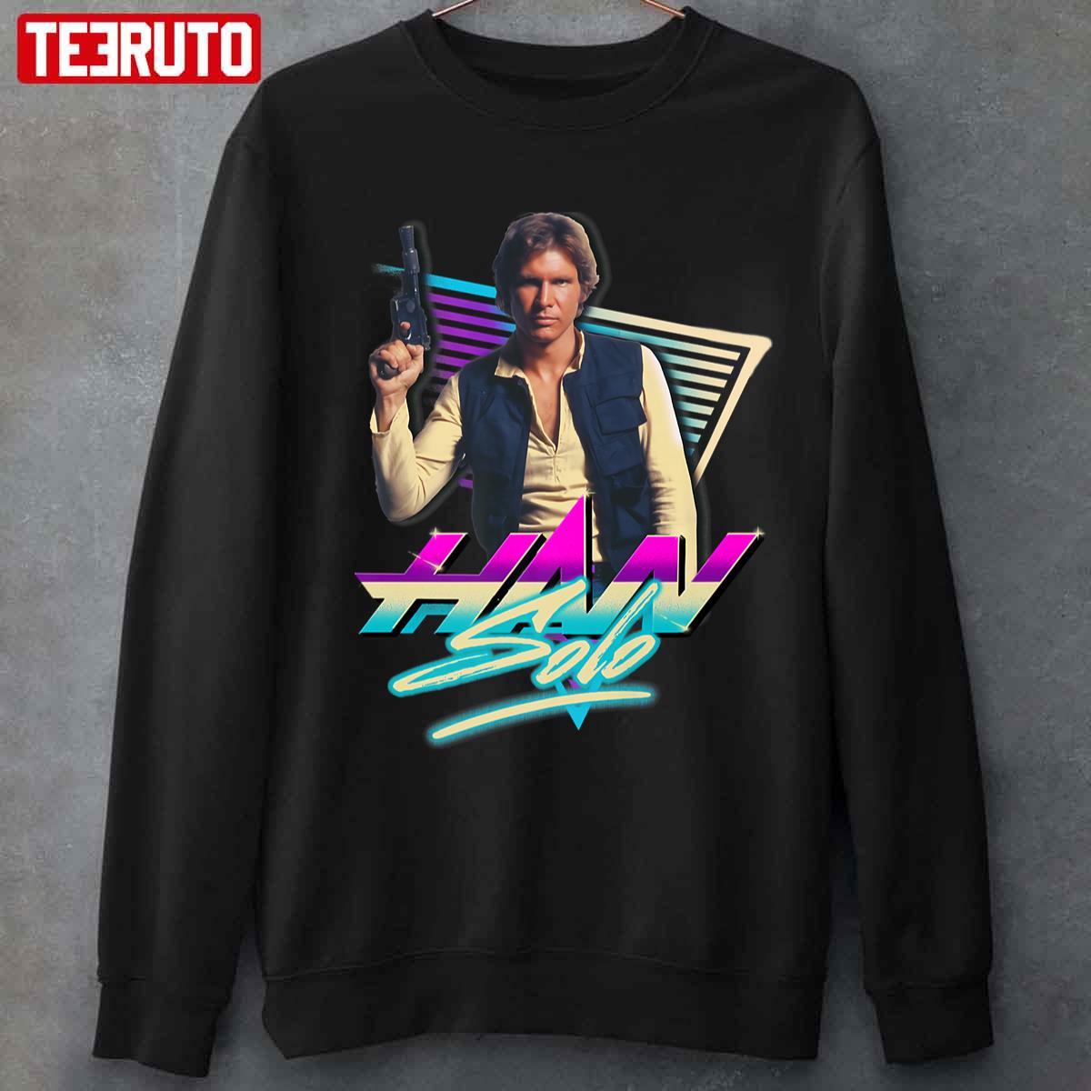 Star Han Solo Retro Poster Star Wars Design Unisex Sweatshirt