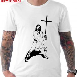 Star Wars Jesus With Saber Unisex T-shirt