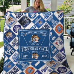 State Tigers Ncaa Tennessee Quilt Blanket