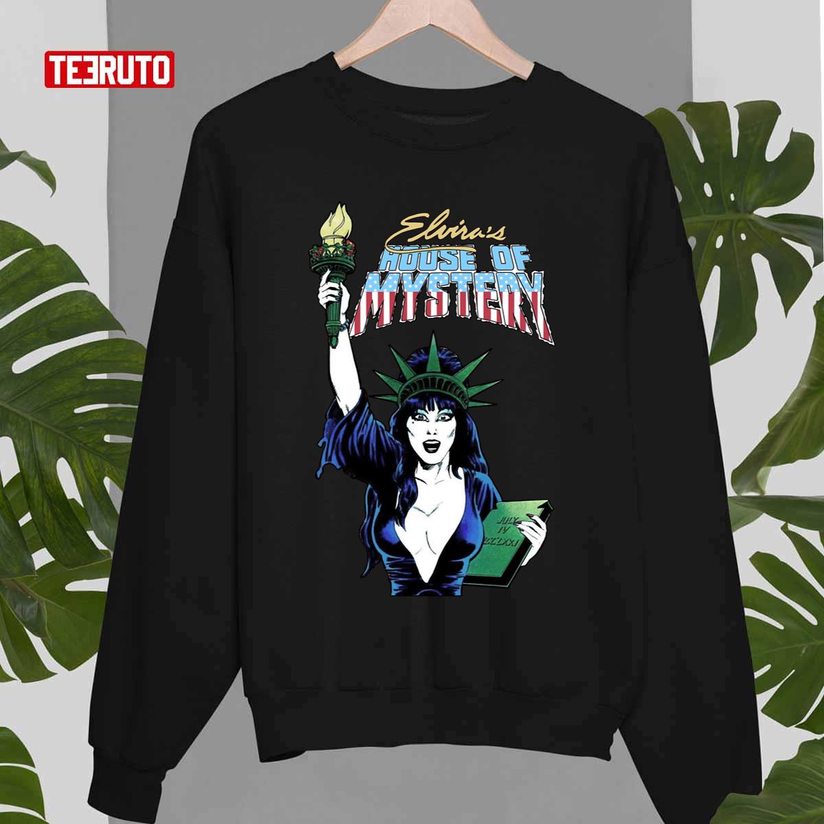 Statue of Liberty Elvira’s House Of Mystery Unisex Sweatshirt