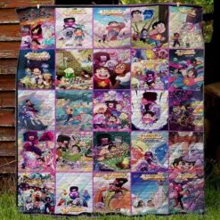 Steven Universe Animation Quilt Blanket