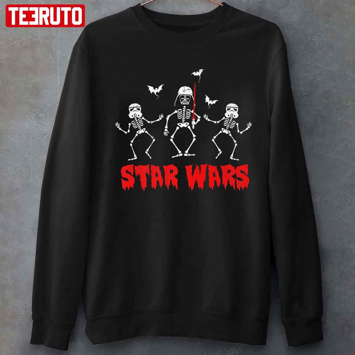 Storm Skeletons Halloween Darth Vader Unisex Sweatshirt