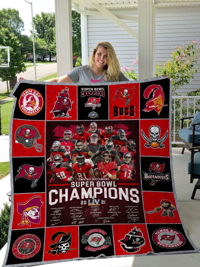 Super Bowl Champions Quilt Blanket - Teeruto