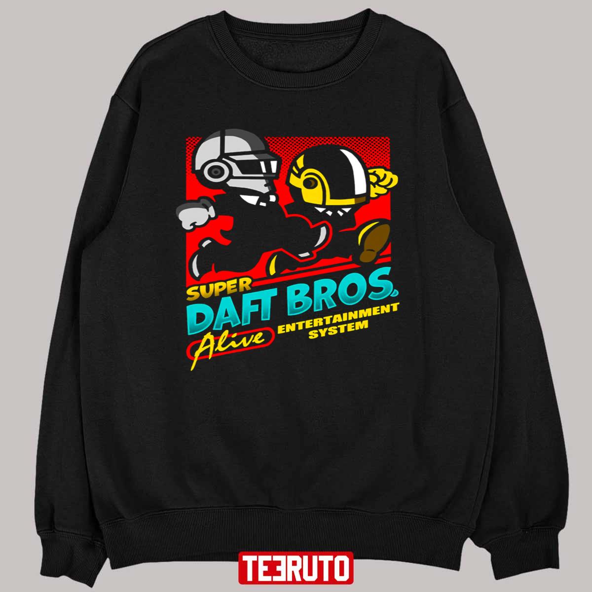 Super Daft Bros High Quality Of Daft Punk Unisex T-Shirt