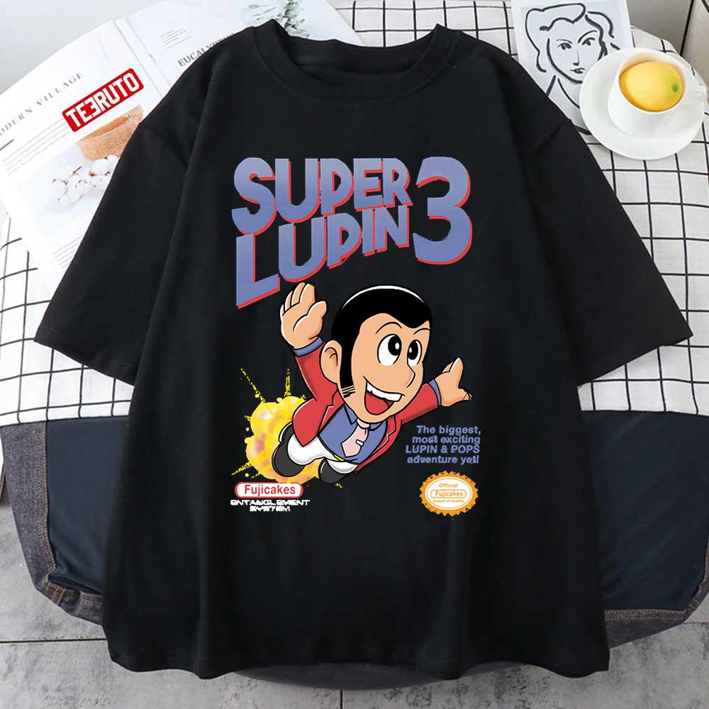 Super Lupin 3 The Biggest Most Exciting Lupin & Pops Adventure Yet Unisex T-shirt