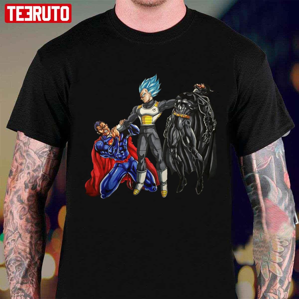 Super Saiyan Vegeta Blue Beats Super Heroes Unisex T-Shirt