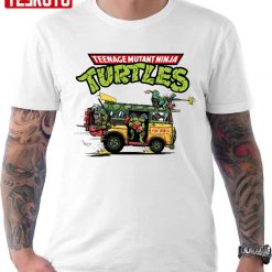 Super Turtles Car Teenage Mutant Ninja Turtles Unisex T-shirt