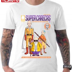 Super-Carecas One Punch Man Roshi One Piece Avatar The Last Airbender Aang Unisex T-shirt