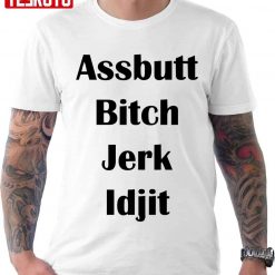 Supernatural Assbutt Jerk Bitch Idgit Unisex T-Shirt